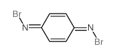 2,5-Cyclohexadiene-1,4-diimine, N,N-dibromo- Structure