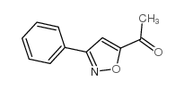 1-(3-PHENYLISOXAZOL-5-YL)ETHANONE Structure