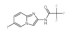 2,2,2-三氟-N-{6-碘咪唑并[1,2-a]吡啶-2-基}乙酰胺图片