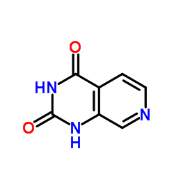 吡啶并[3,4-D]嘧啶-2,4(1H,3H)-二酮结构式