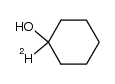 1-deuterio-1-cyclohexanol结构式
