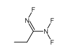 (Z)-tri-N-fluoro-propionamidine Structure