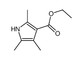 ethyl 2,4,5-trimethyl-1H-pyrrole-3-carboxylate structure