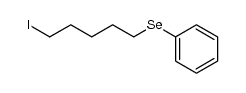 1-iodo-5-(phenylselanyl)pentane Structure