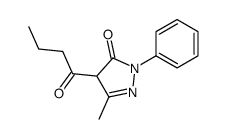 4-Butyryl-3-methyl-1-phenyl-2-pyrazolin-5-one picture