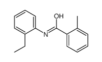 N-(2-ethylphenyl)-2-methylbenzamide Structure