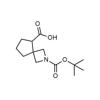 2-(tert-Butoxycarbonyl)-2-azaspiro[3.4]octane-5-carboxylic acid structure