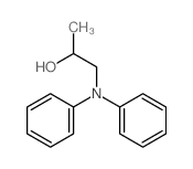 2-Propanol,1-(diphenylamino)- Structure