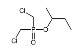 2-[bis(chloromethyl)phosphoryloxy]butane Structure