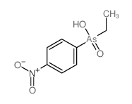 Arsine oxide,ethylhydroxy(p-nitrophenyl)- (8CI) Structure