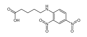 5-(2,4-dinitroanilino)pentanoic acid Structure