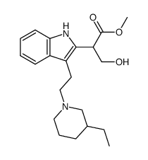 16,17,15,20-tetrahydrosecodin-17-ol结构式