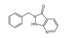 2-benzyl-1H-pyrazolo[3,4-b]pyridin-3-one结构式