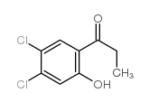 4'',5''-dichloro-2''-hydroxypropiophenone结构式