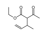 ethyl 2-acetyl-3-methylpent-4-enoate Structure