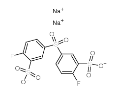 3,3’-二磺酸基-4,4’-二氟苯基砜二钠盐结构式