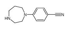 4-[1,4]二氮杂烷-1-苯甲腈结构式