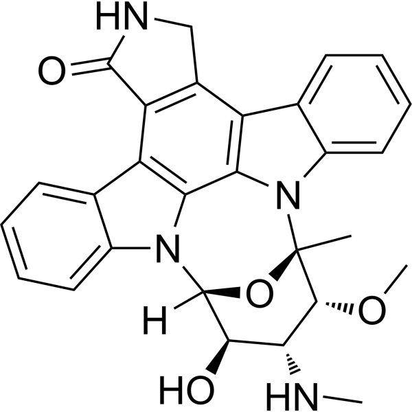 5'-Hydroxy-staurosporine structure