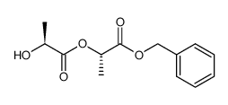 benzyl (S,S)-O-lactyllactate Structure