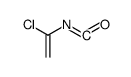 α-Chlorvinylisocyanat结构式