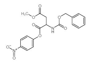 Asparticacid, N-carboxy-, N-benzyl 4-methyl 1-p-nitrophenylester (6CI,7CI,8CI) Structure