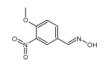 3-nitro-α-anisaldoxime Structure