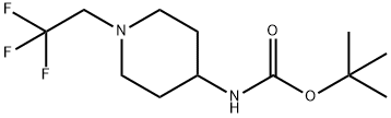 tert-butyl (1-(2,2,2-trifluoroethyl)piperidin-4-yl)carbaMate图片