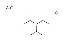 Chloro(triisopropylphosphine)gold,97 Structure