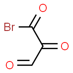 Propanoyl bromide,2,3-dioxo-结构式