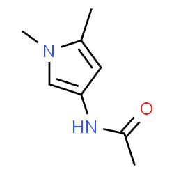 Acetamide, N-(1,5-dimethyl-1H-pyrrol-3-yl)- (9CI) structure