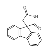 Spiro[9H-fluorene-9,3'-pyrrolidine]-2',5'-dione结构式