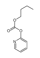Carbonic acid, butyl 2-pyridinyl ester (9CI) Structure