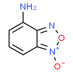 2,1,3-Benzoxadiazol-4-amine, 1-oxide (9CI) Structure