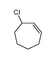 3-chlorocycloheptene Structure