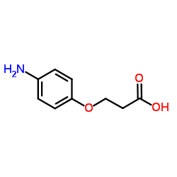 3-(4-Aminophenoxy)propanoic acid结构式