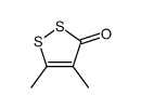 4,5-Dimethyl-3H-1,2-dithiol-3-one结构式