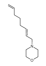 N-(2E,7-Octadienyl)morpholine结构式