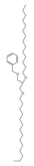 [(2R)-2,3-di(tetradecoxy)propoxy]methylbenzene结构式