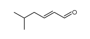 (2E)-5-methyl-2-hexenal结构式