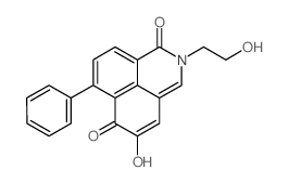 Lachnanthopyridone, N-(2-hydroxyethyl)- Structure