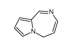 5H-Pyrrolo[1,2-a][1,4]diazepine(9CI) structure