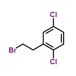2-(2-Bromoethyl)-1,4-dichlorobenzene Structure