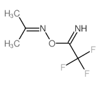 2-Propanone,O-(2,2,2-trifluoro-1-iminoethyl)oxime Structure
