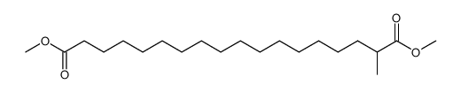 dimethyl 2-methyloctadecane-1,18-dioate结构式