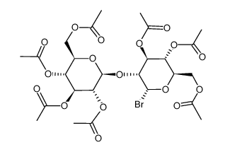 α-acetobromosophorose结构式