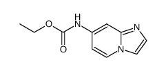 ethyl N-(imidazo[1,2-a]pyridin-7-yl)carbamate结构式