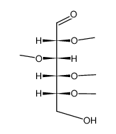 O2,O3,O4,O5-tetramethyl-D-glucose结构式