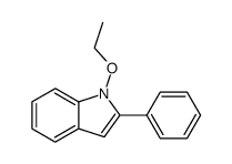 1-ethoxy-2-phenylindole结构式