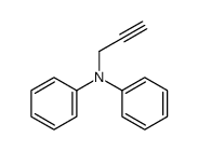 N-phenyl-N-prop-2-ynylaniline结构式