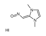 (1,3-dimethylimidazol-2-ylidene)methyl-oxoazanium,iodide Structure